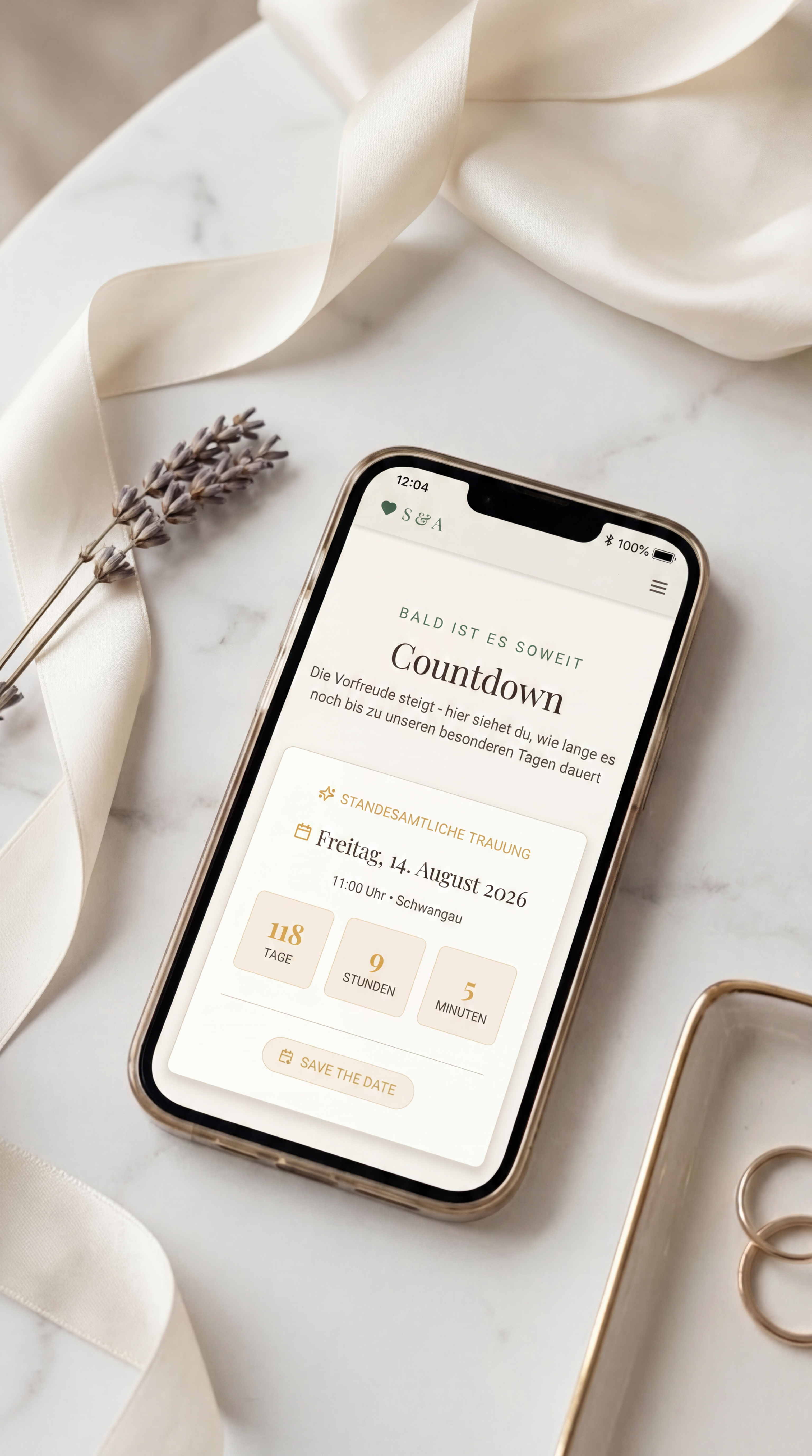 Hochzeits-Countdown