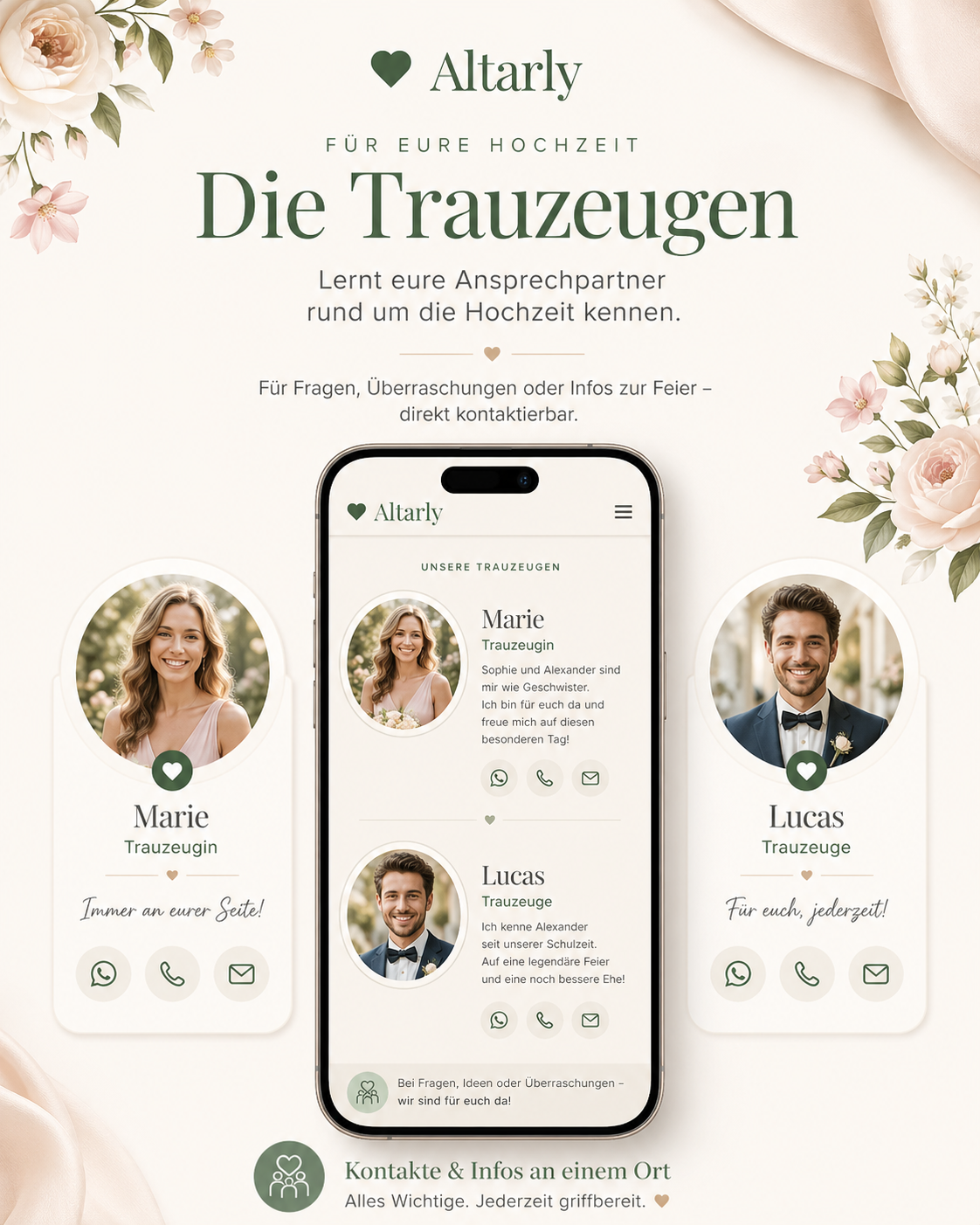 Trauzeugen-Vorstellung